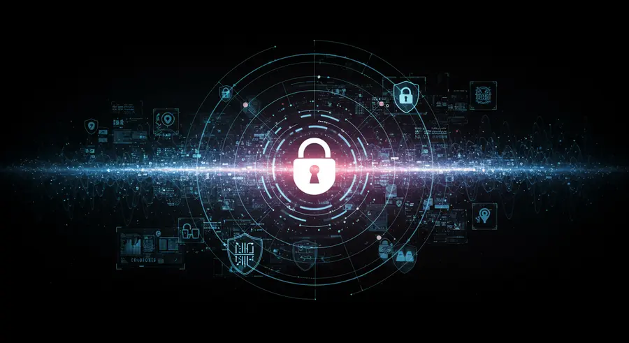 Conceptual image of AI enhancing Zero Trust security